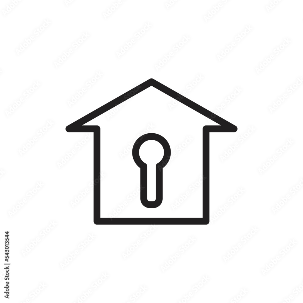 Home icon vector logo template Home icon vector logo template