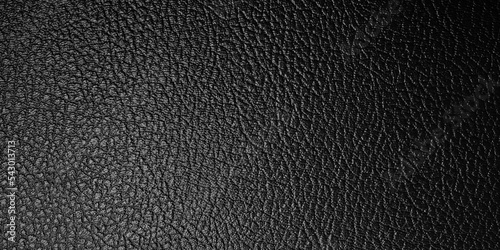 Black leather texture for simple background 