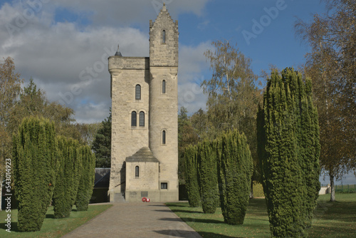 Ulster Tower Memorial, Thiepval, Peronne, Somme, Hauts-de-France, France 