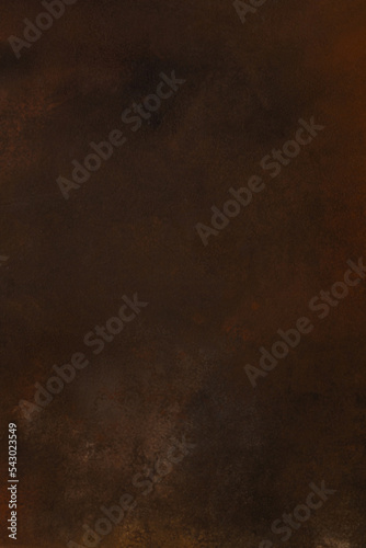 Rusty brown background with stains