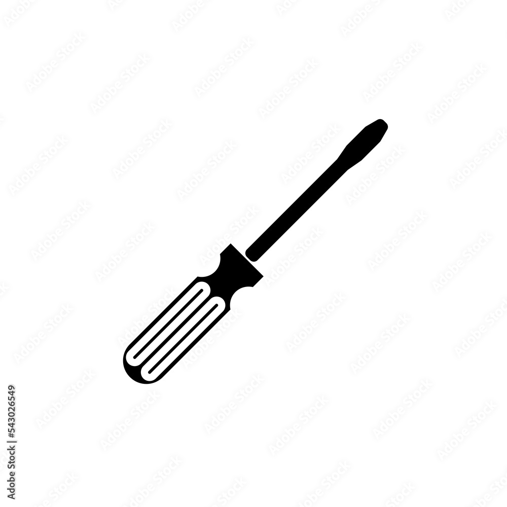 Screwdriver line icon. Screwdriver line icon.
