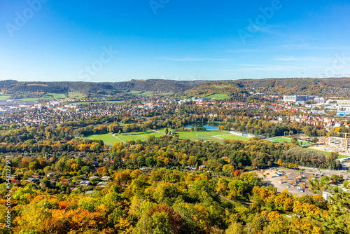 Kleine Herbstwanderung durch die Landschaft von Jena - Thüringen - Deutschland © Oliver Hlavaty