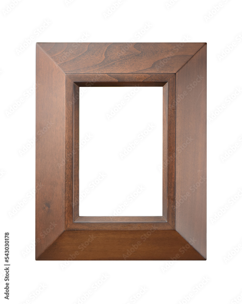 wooden frame isolated