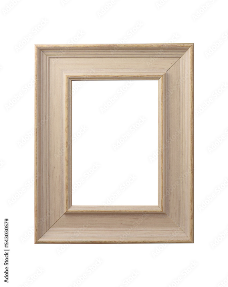 wooden frame isolated wooden frame isolated