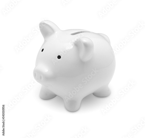 piggy bank isolated photo