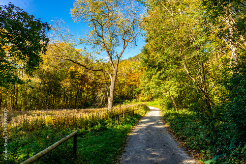 Kleine Herbstwanderung durch die Landschaft von Jena - Thüringen - Deutschland