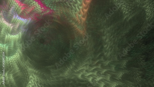 Paint Movement. Color Dream series. Composition of gradients and spectral hues for subject of imagination, creativity and art painting