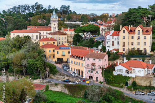 Sintra National Palace in old town