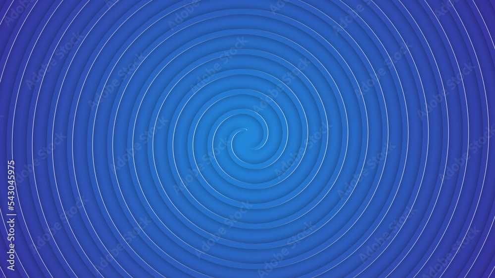 Abstract spiral circles. 3D graphic of blue rings. Computer graphics of circular geometric background for screensaver, wallpaper or presentation. Festive print for holiday, birthday or party. Abstract spiral circles. 3D graphic of blue rings. Computer graphics of circular geometric background for screensaver, wallpaper or presentation. Festive print for holiday, birthday or party.
