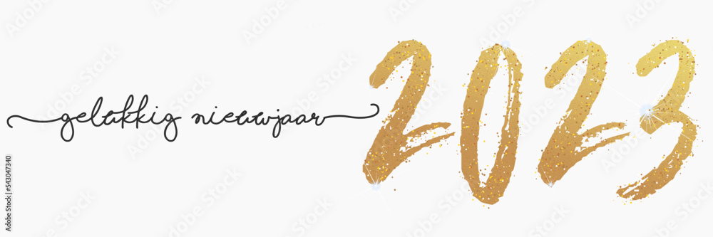 2023 - gelukkig nieuwjaar 2023