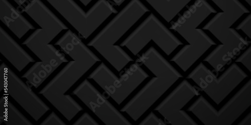 Abstract background made of tetris blocks in black colors