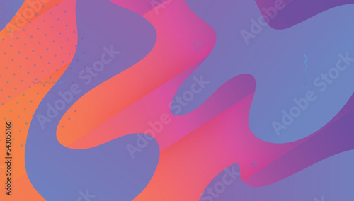 Neon Banner. Color Landing Page. Multicolor Presentation. Mobile Page. Flow Minimal Design. Pink Memphis Cover. Digital Background. Modern Screen. Lilac Neon Banner