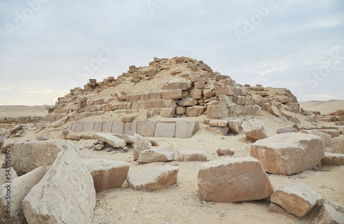 The First-Ever Egyptian Obelisk at Abu Gorab photo