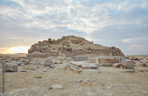 Photography The First-Ever Egyptian Obelisk at Abu Gorab