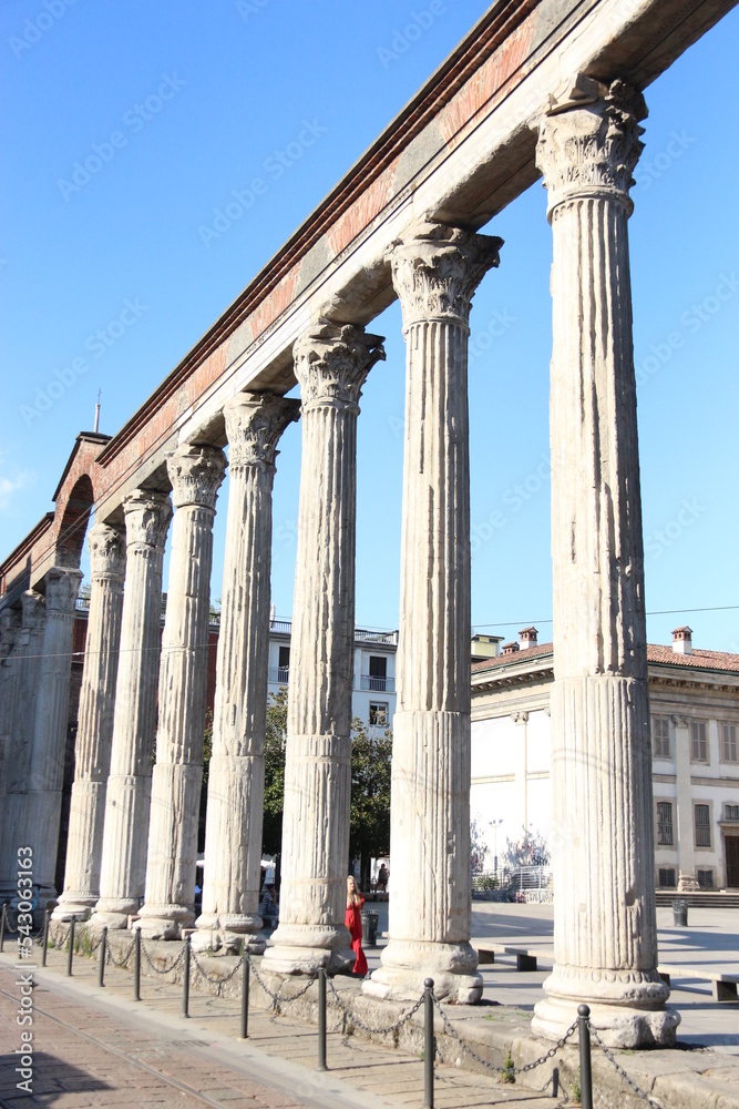 Obraz premium Columnas