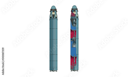 russian nuclear missile Sineva R29-RMU2