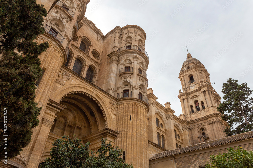 Málaga Cathedral in Malaga, Spain
