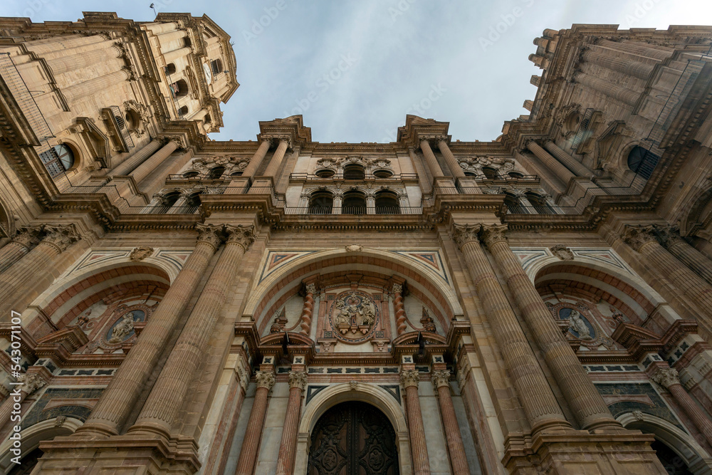 Málaga Cathedral in Malaga, Spain