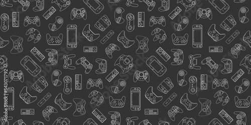 Gamepad Video game controller background