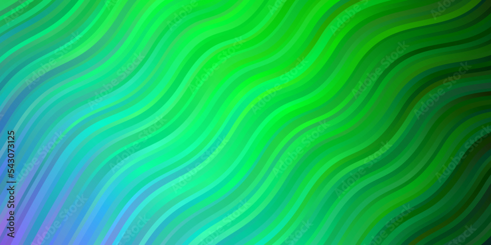Light Pink, Green vector background with curves. Light Pink, Green vector background with curves.
