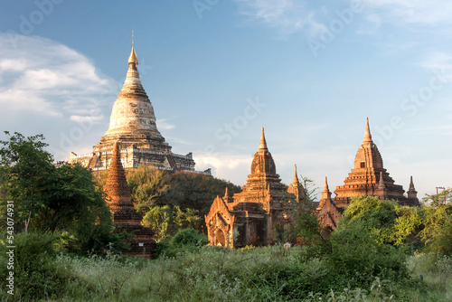 Bagan  Pagode Shwesandaw  Myanmar