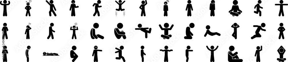Child icons collection vector illustration design Child icons collection vector illustration design
