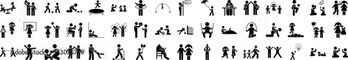 Children icons collection vector illustration design