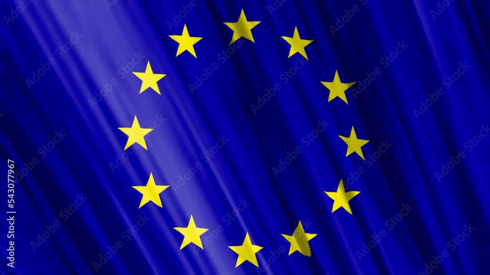 European union flag 12 stars video | realistic animation 4k, 25fps
European union flag 12 stars video | realistic animation 4k, 25fps