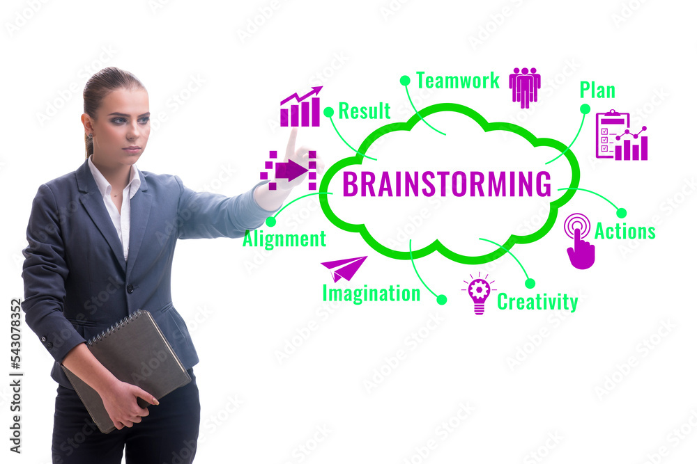 Concept of brainstorming as a solution tool Concept of brainstorming as a solution tool