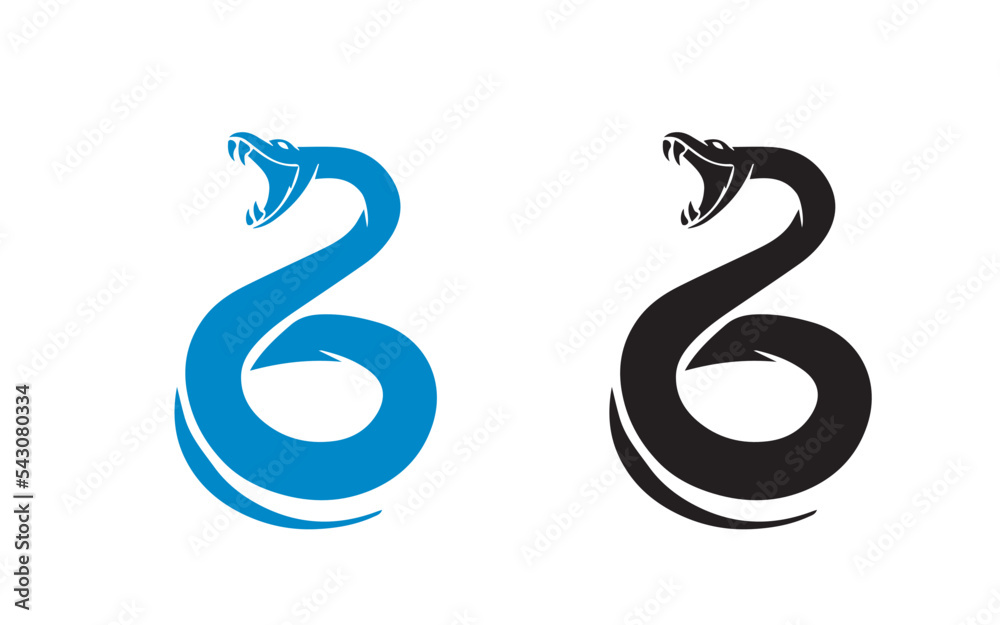 Blue And Black Snakes On White Background, Silhouette Spiral Snakes Vector Illustration.
Blue And Black Snakes On White Background, Silhouette Spiral Snakes Vector Illustration.