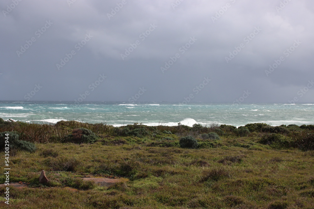 Stormy sky, Cape Leeuwin, Western Australia.