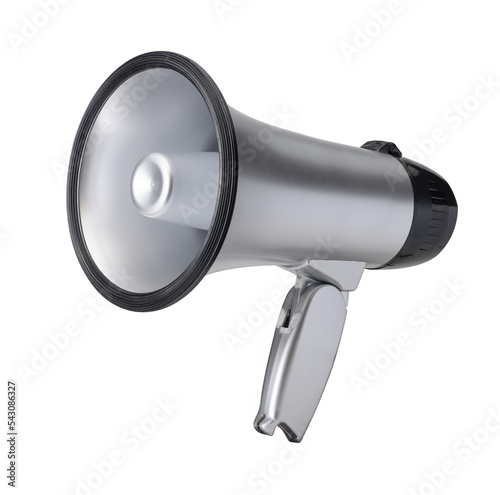 megaphone isolated photo