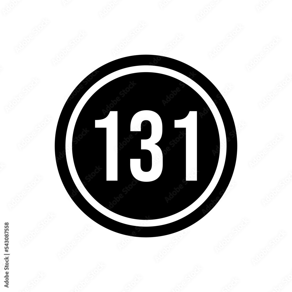 Numeric icon vector design templates Numeric icon vector design templates