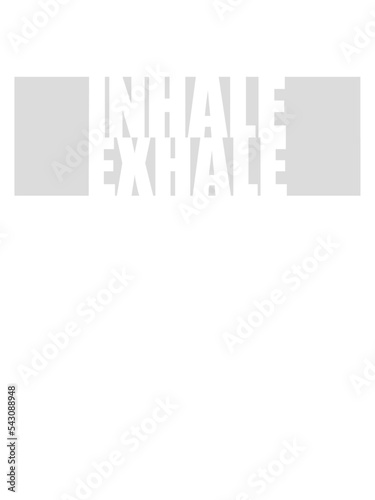 inhale exhale yoga Zitat 