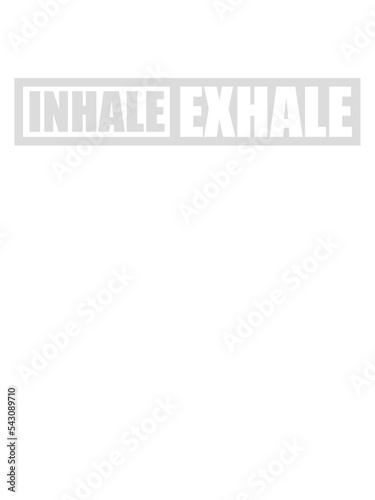 inhale exhale yoga Zitat 