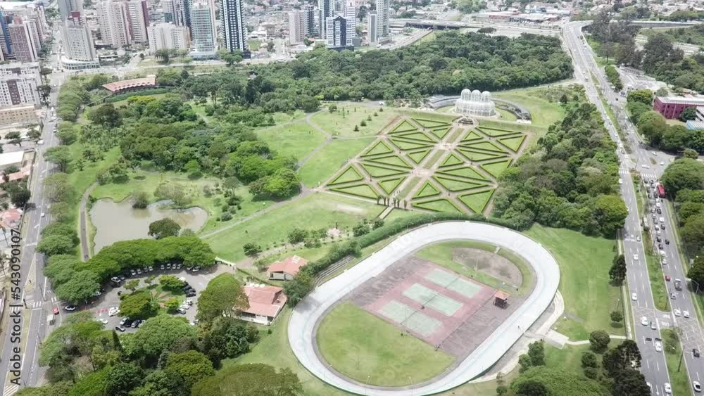 Imagens Aereas de Curtiba Jardim Botânico
