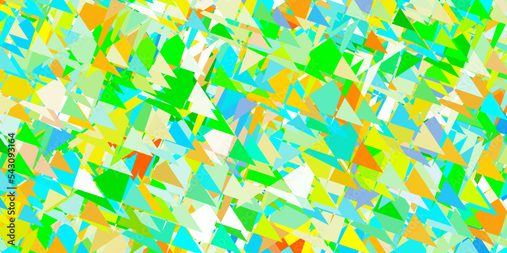 Light blue, yellow vector backdrop with triangles, lines. Light blue, yellow vector backdrop with triangles, lines.