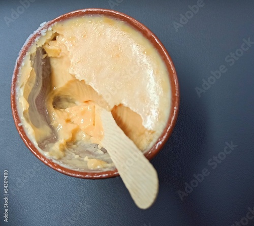 Mishti doi sweet curd bengali sweet photo