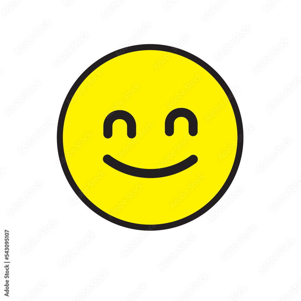 Fototapeta premium smiley face icon