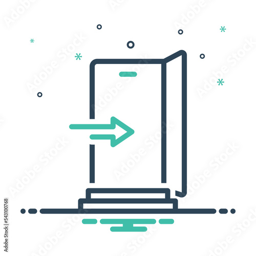Mix icon for enters