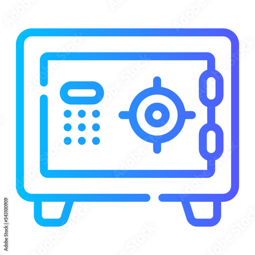 safebox gradient icon
