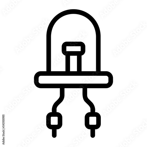 diode line icon