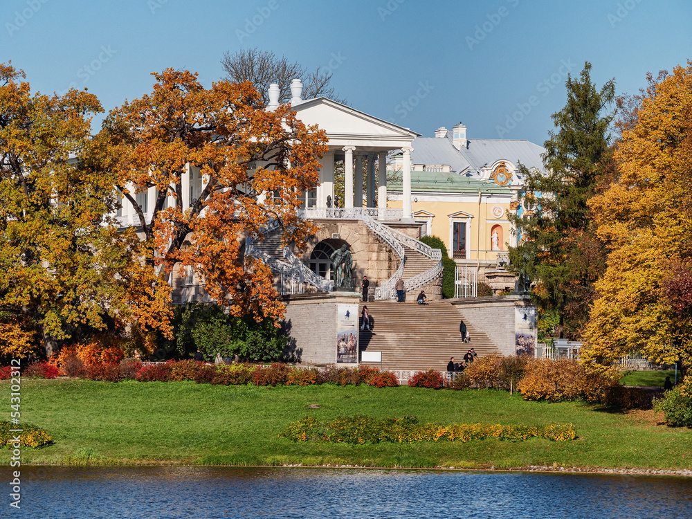 Obraz premium Catherine Park (Tsarskoye Selo). Cameron's Gallery.