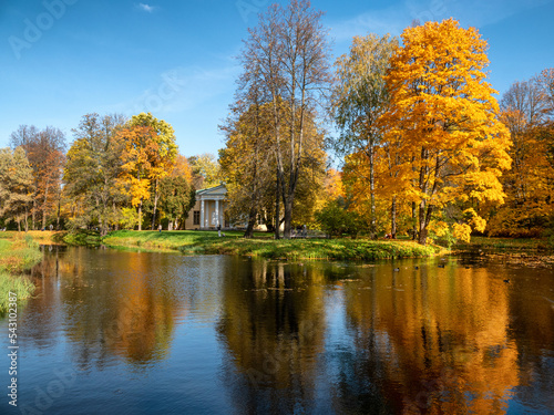 Catherine Park (Tsarskoye Selo). Upper Ponds, pavilion Concert Hall.