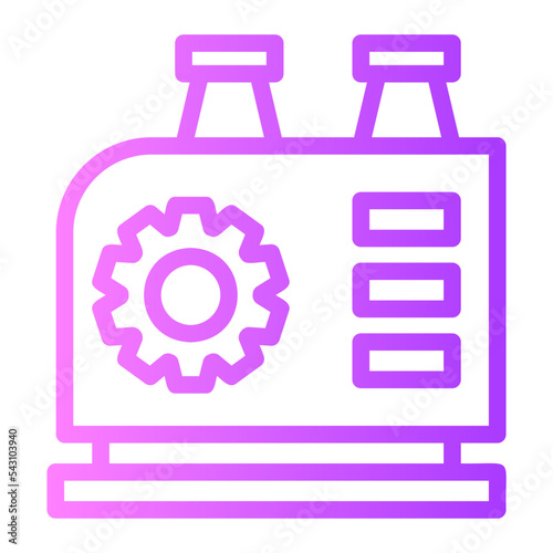 manufacture gradient icon