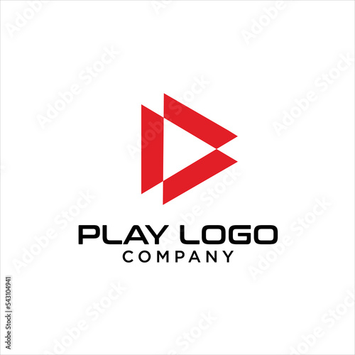 Free Download D Letter With Play icon - GFXLoad