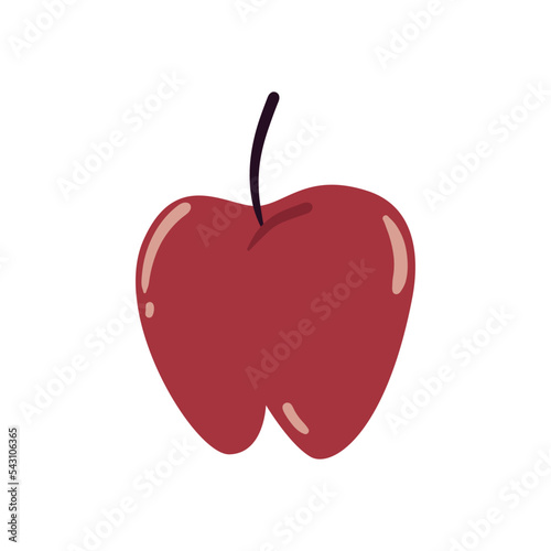 flat apple design