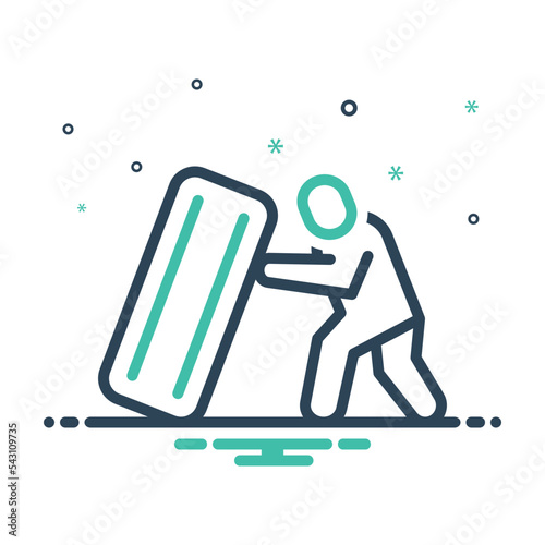 Mix icon for effort attempt