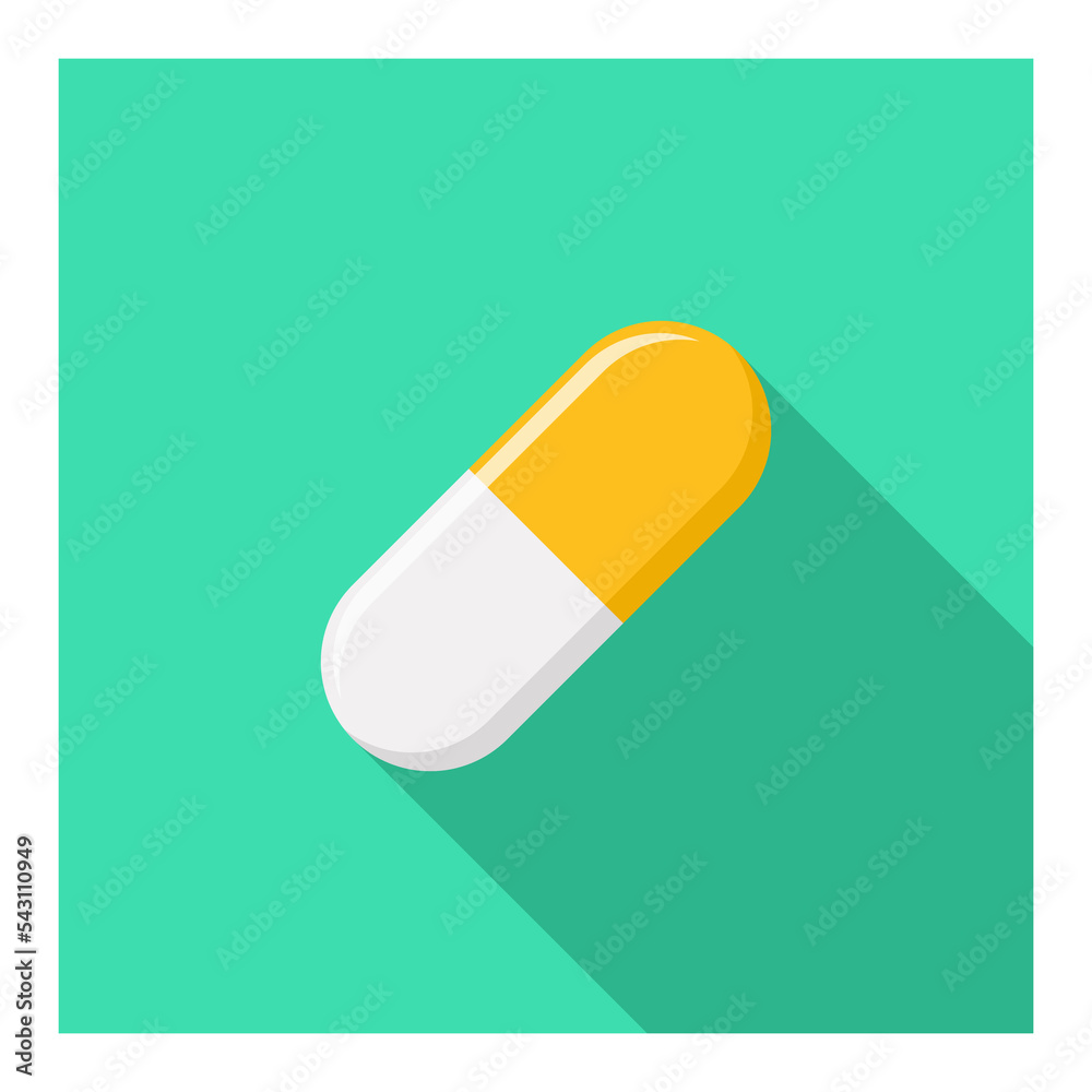 Yellow Pill Capsule, Medicine, vector mark symbols Yellow style. White Stroke design. Isolated icon. Yellow Pill Capsule, Medicine, vector mark symbols Yellow style. White Stroke design. Isolated icon.