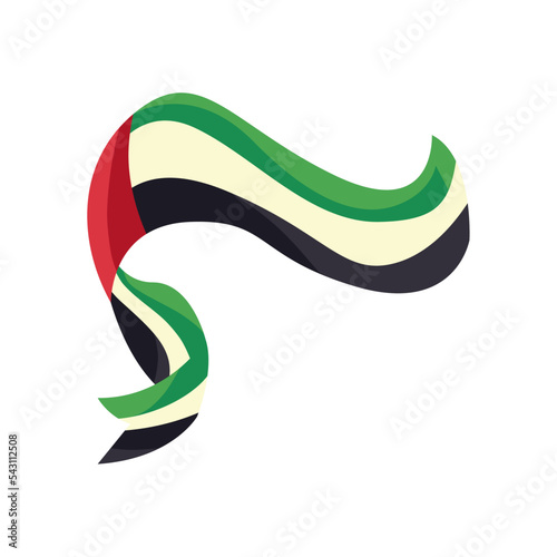 flat UAE flag